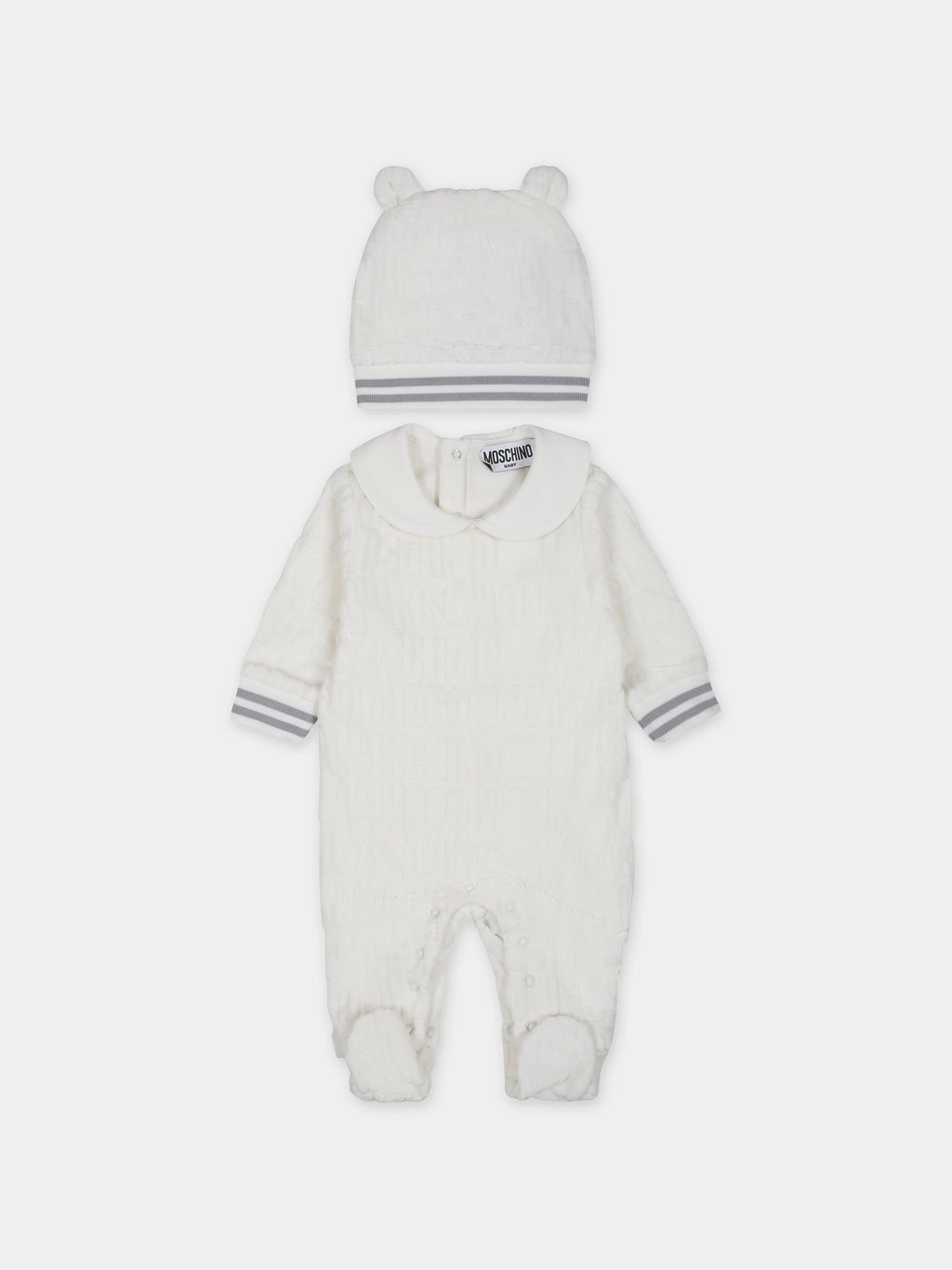 White suit for babykids with Teddy bear
